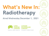 What's New In: Radiotherapy